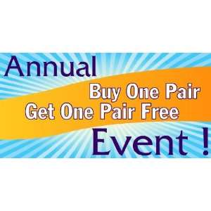   Banner   Annual Buy One Pair Get One Pair Free Event 