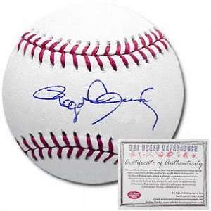  Roger Clemens Signed Baseball: Sports & Outdoors