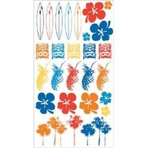  Surf Shop Icon Rub Ons: Arts, Crafts & Sewing