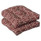 overstock com pillow perfect outdoor red white damask seat cushions