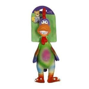  Knight Pet Latex Smiling Rooster Dog Toy: Pet Supplies