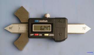 Digital Welding Gauge Weld Test Ulnar Metric/Inch Gage  