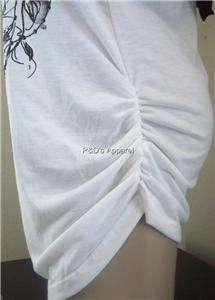 Womens Miss Royal T Maternity White Shirt Top M L XL  