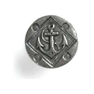  Anchor Pewter Cast Cabinet Knob: Home Improvement