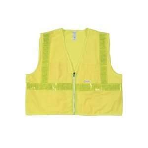  Jackson Safety Lime W/Slvr Safety Vest 2X Cl1 3009879 