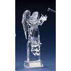 Roman 10 Icy Crystal LED Lighted Christmas Angel Holding Dove Figure