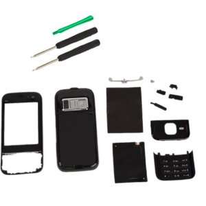  Replacement Full Housing for Nokia N85 Black + Tools Cell 