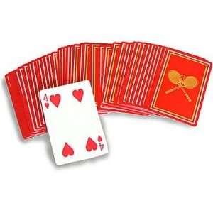  Crossed Racquets Tennis Playing Cards