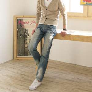 Mens Premium Straight Jeans Denim 28~34 NWT(ST.260D)  