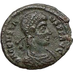   Ancient Roman Coin PHOENIX on ashes Sacred Firebird 