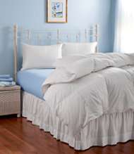 Sateen White Goose Down Comforter