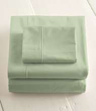 340 Thread Count Cotton Sateen Sheet, Fitted