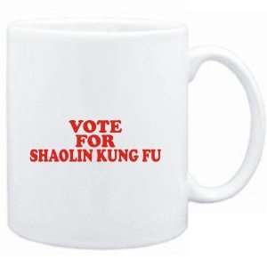 Mug White  VOTE FOR Shaolin Kung Fu  Sports  Sports 