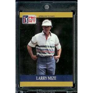  1990 ProSet # 34 Larry Mize Rookie PGA Golf Card   Mint 
