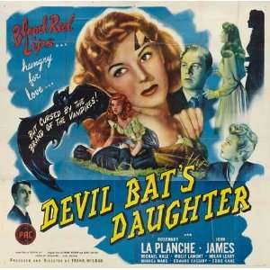  The Devil Bat Poster Movie Half Sheet (22 x 28 Inches 