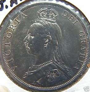 1891 Victoria Jubilee Head Two Shilling RARE DATE  