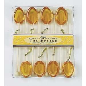 All Natural Clover Honey Tea Spoons Gift: Grocery & Gourmet Food