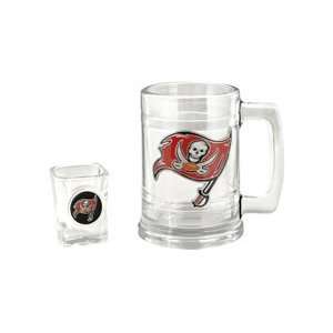  NFL Mug and Shot Glass Set   Tampa Bay Buccaneers Sports 