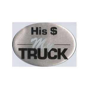  Knockout 521H His Money My Truck Stock Hitch Covers 