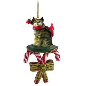  Bobcat Candy Cane Christmas Ornament: Home & Kitchen