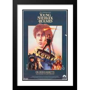 Young Sherlock Holmes 32x45 Framed and Double Matted Movie Poster   C 
