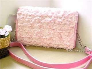 Sanrio HelloKitty Pink Furry Shoulder / Hand Bag JAPAN  