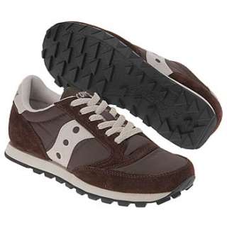 Athletics Saucony Womens Jazz Low Pro Brown/Tan Shoes 