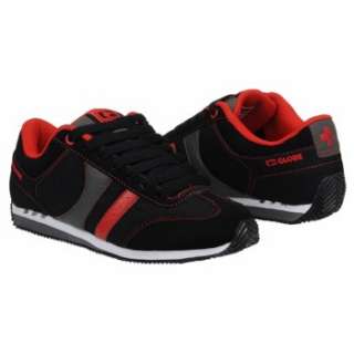 Athletics Globe Mens Pulse Black/Charcoal/Red Shoes 