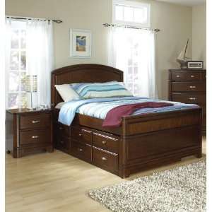  Twin Panel Bed by Samuel Lawrence   Contemporary Birch 