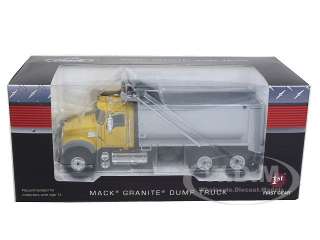 Brand new 1:50 scale diecast model of Mack Granite MP Dump Truck 