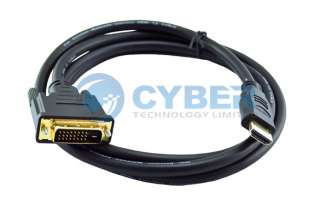 GOLD 24+1 DVI D Male to HDMI Male M/M Cable for HDTV TV  