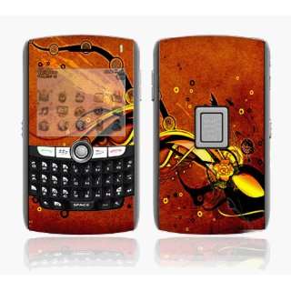 BlackBerry Wolrd 8800/8820/8830 Skin Sticker Cover   Orange Rose~