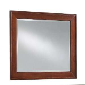 Landscape Mirror by Cresent   Red Cherry Finish (1402)  