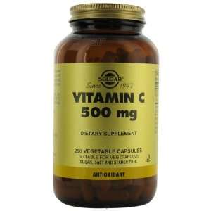  Solgar Vitamin C 500mg 250 Capsules Health & Personal 