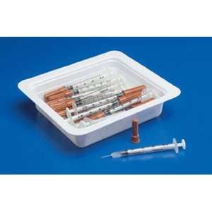   Allergy Trays   1 cc, 27 x 1/2, Detachable Needle, 1,000 Unit / Case