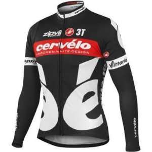 Castelli 2010 Mens Cervelo LS FZ Thermal Long Sleeve Cycling Jersey 