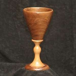 Wooden Wine Goblet   8 oz 