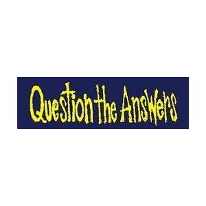  Infamous Network   Question the Answer   Mini Stickers 1.5 