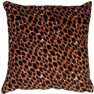   Pillow Decor   Cheetah Print Cotton Small Throw Pillow: Home & Kitchen