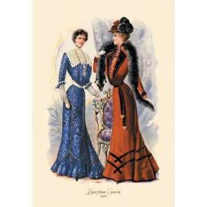  Exclusive By Buyenlarge Reception Gowns 12x18 Giclee on 