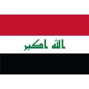  3 x 5 Feet Iraq Poly   outdoor International Flag Made in 