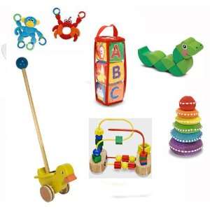  The Ultimate Toys for Baby   Bundle of 7 by Melissa and 