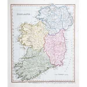  Ellis Map of Ireland (1825)