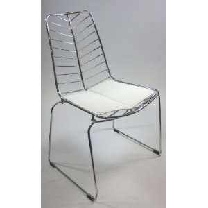  Designer Modern Bertoia Style Stainless Steel Wire Mesh Chair 