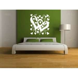  Hearts Large Vinyl Wall Decal Sticker Graphic By LKS 
