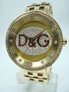 Dolce & Gabbana D&G Uhr Prime Time gold big DW0379  