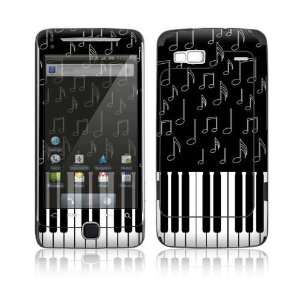  HTC Desire Z, T Mobile G2 Decal Skin   I Love Piano 