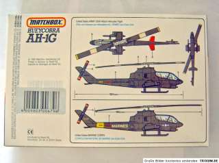 Bell Huey Cobra Matchbox Bausatz 172 neuwertig  