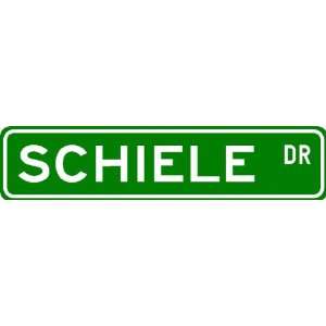 SCHIELE Street Sign ~ Personalized Family Lastname Sign ~ Gameroom 