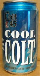 COLT 45 COOL COLT MALT LIQUOR 12oz Beer CAN, WISCONSIN  